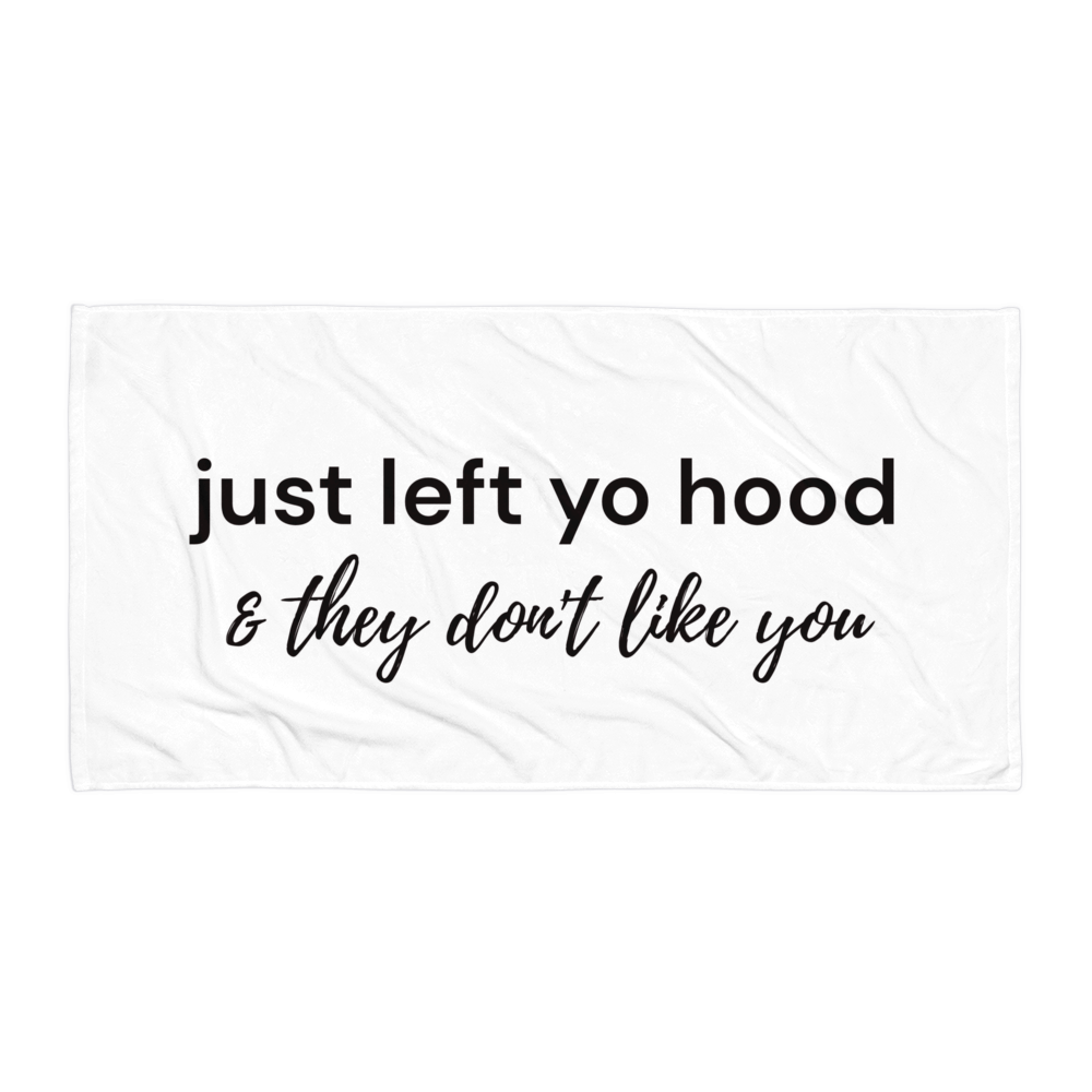 Yo Hood Towel