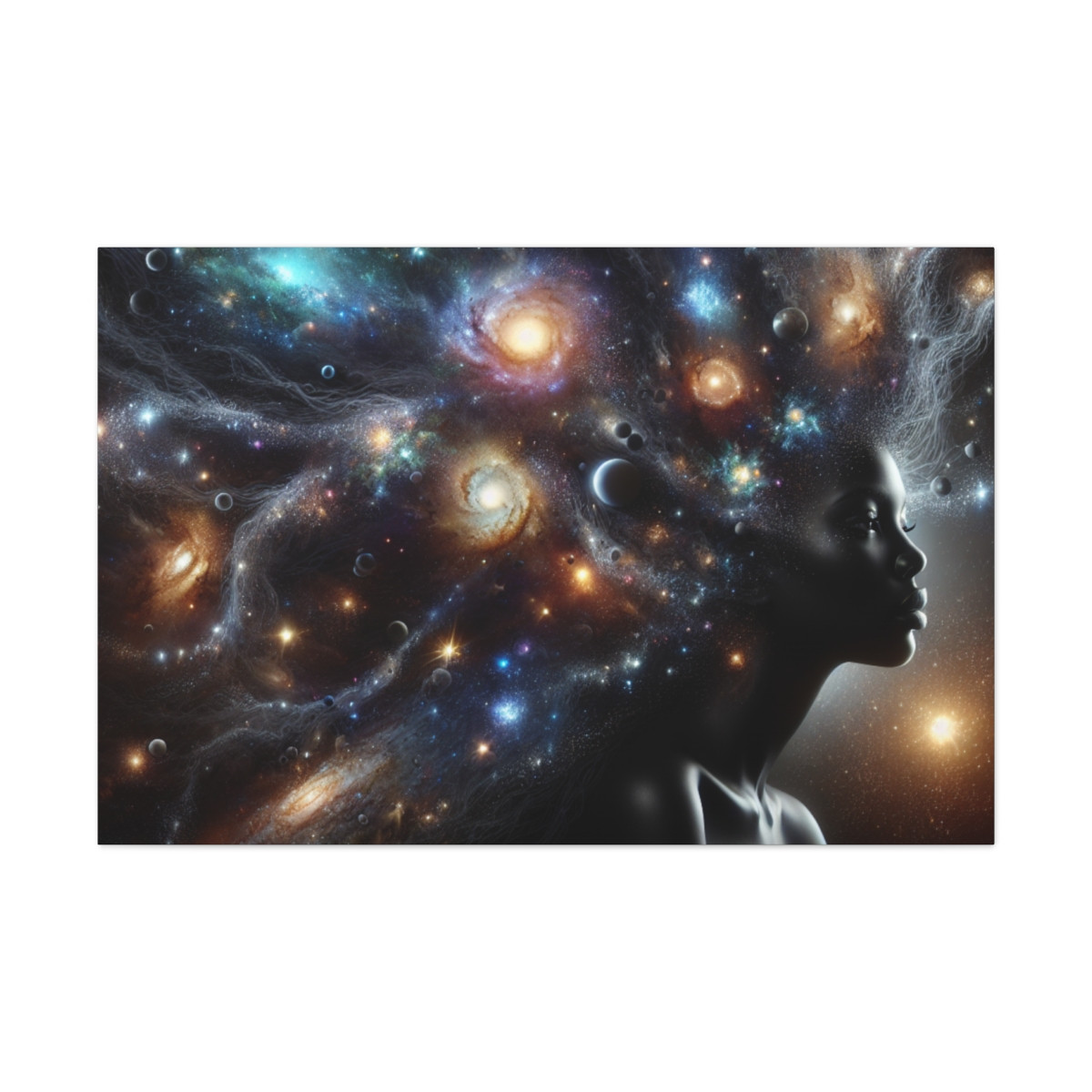 Chocolate Holograms - Canvas