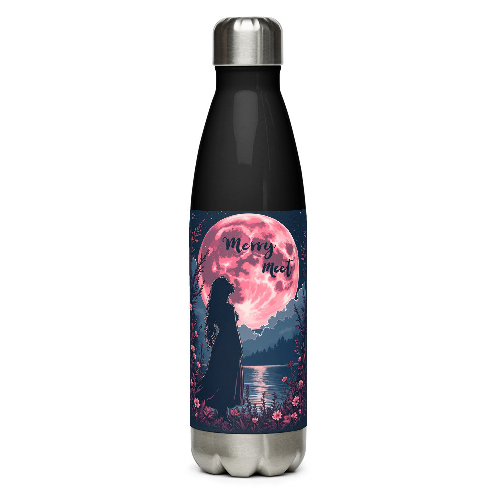 Stainless steel water bottle