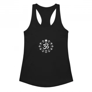 Women’s fitted racerback tank top