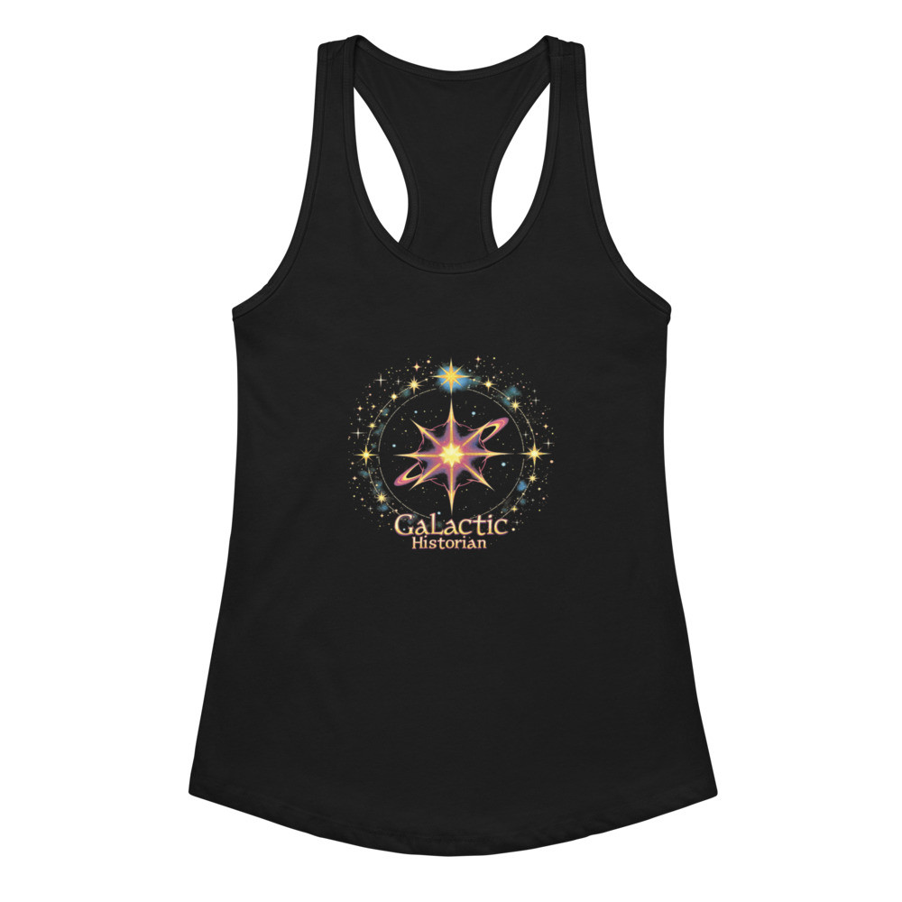 Women’s fitted racerback tank top