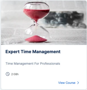 Expert Time Management Coaching Course
