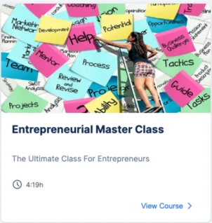 Entrepreneurs Masterclass