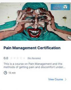 Pain Management Certification