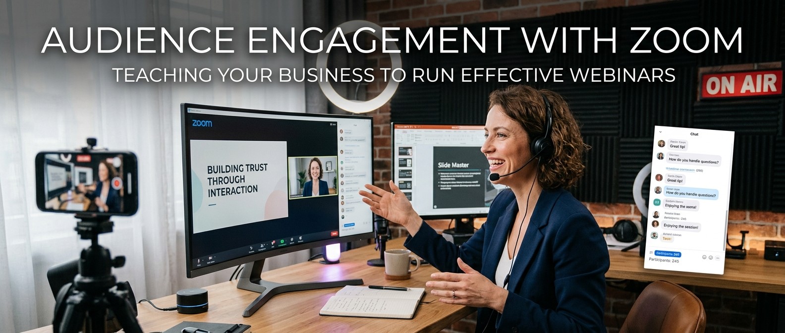 Audience Engagement with Zoom Training (Basics)