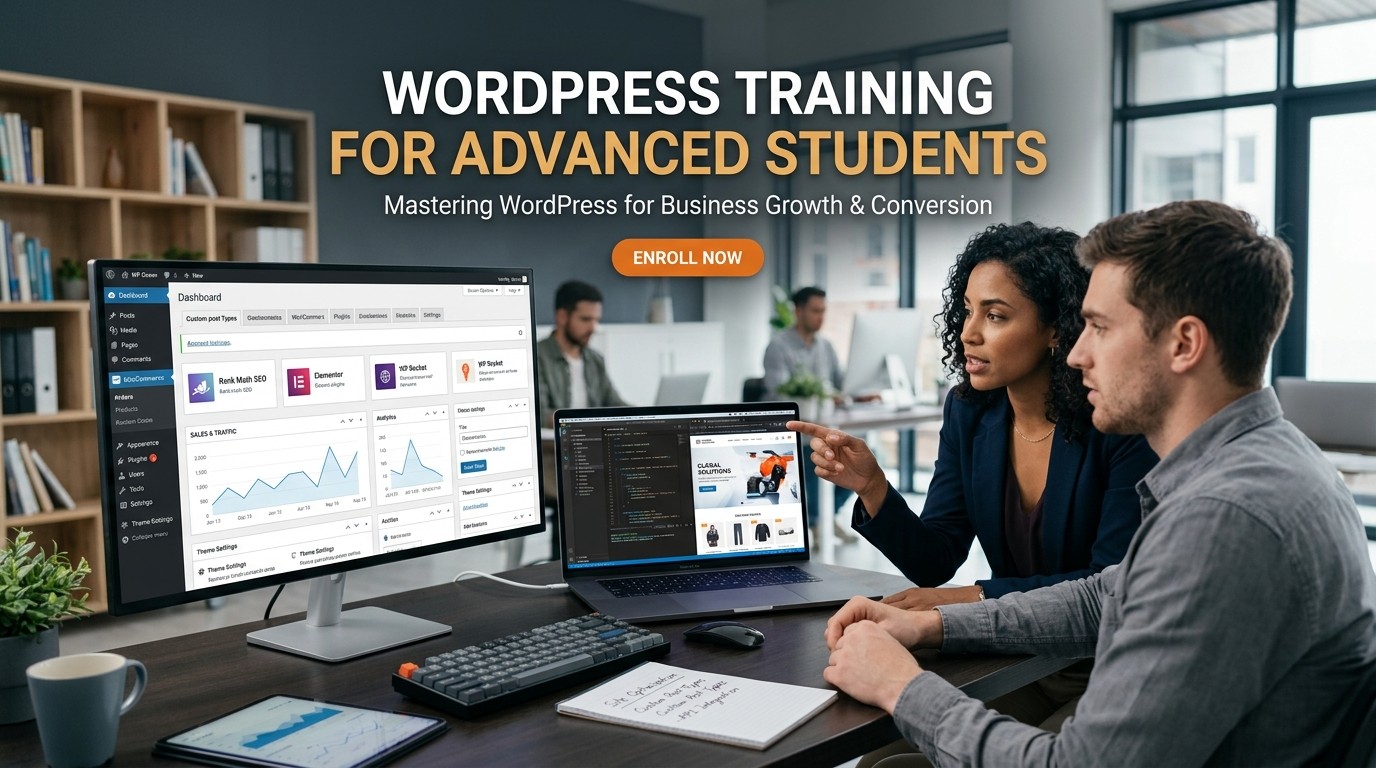 Wordpress training for Advanced Students