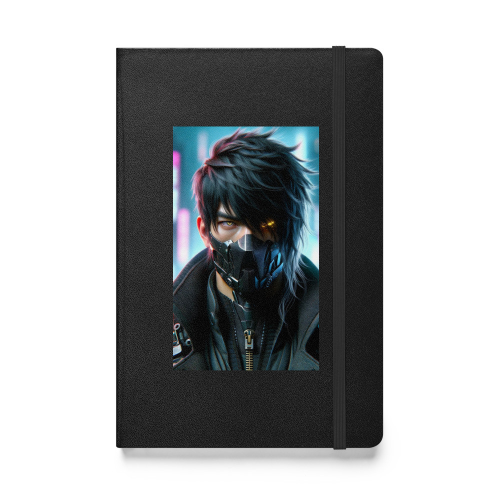 Hardcover bound notebook