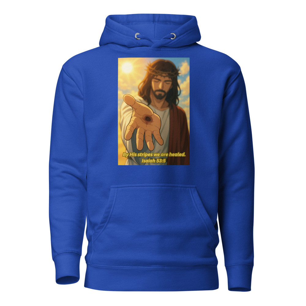 His Stripes We Are Healed Unisex Hoodie