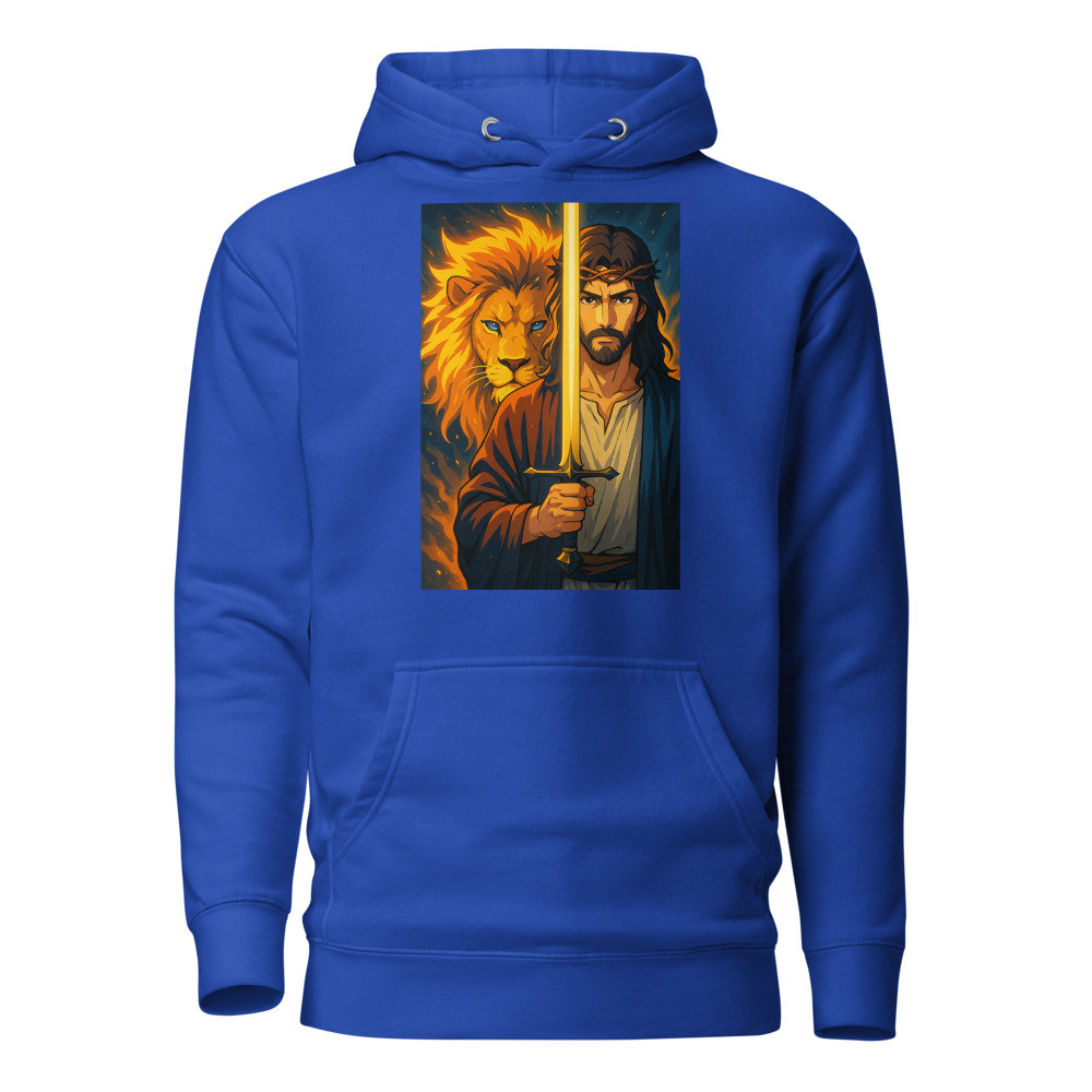 Jesus and Lion Unisex Hoodie