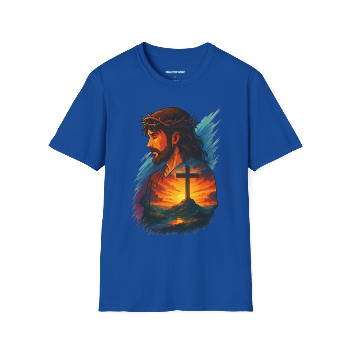 Eternal light- Jesus Graphic Softstyle Unisex T-Shirt