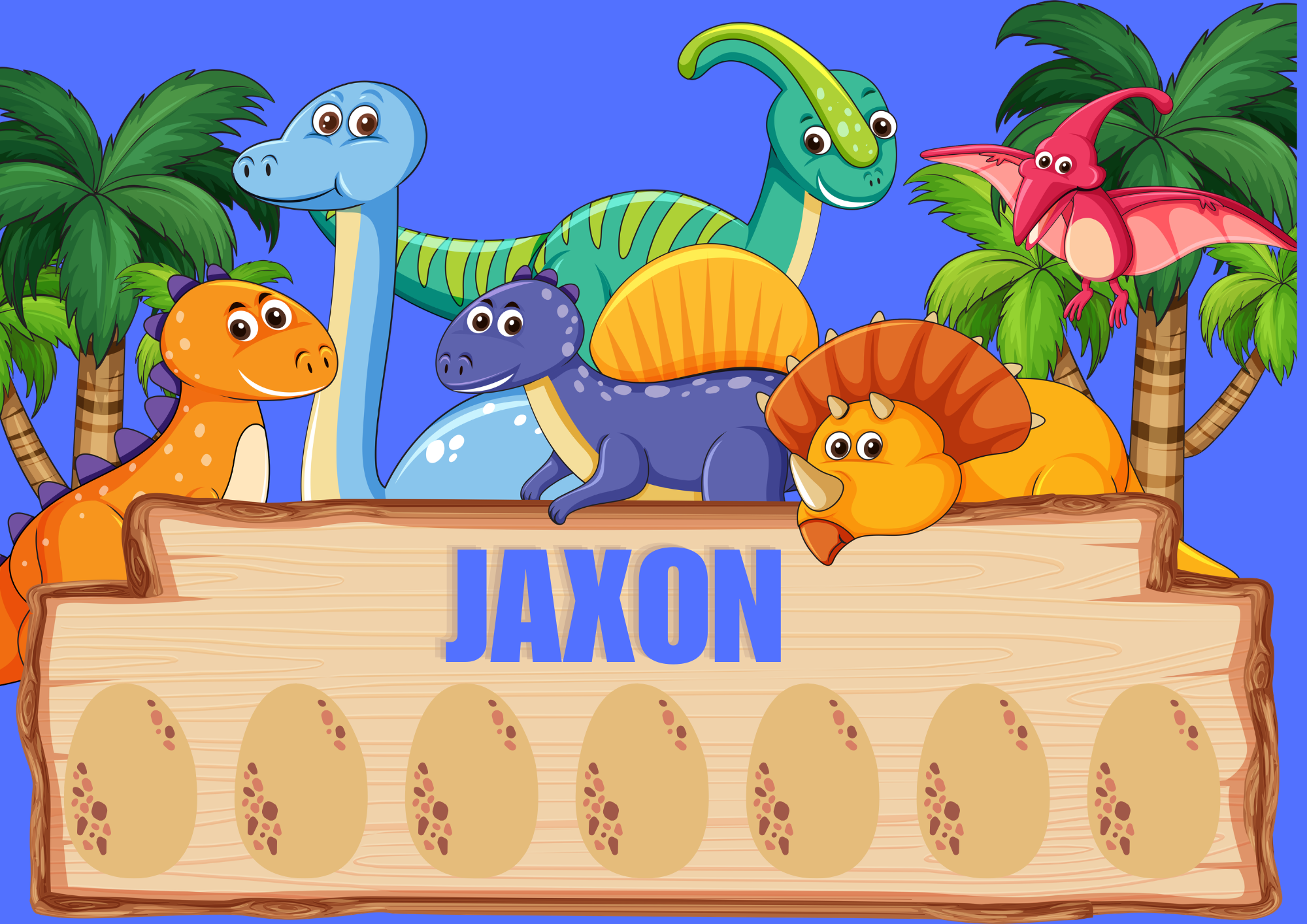 Dinosaur starter pack (7 eggs)