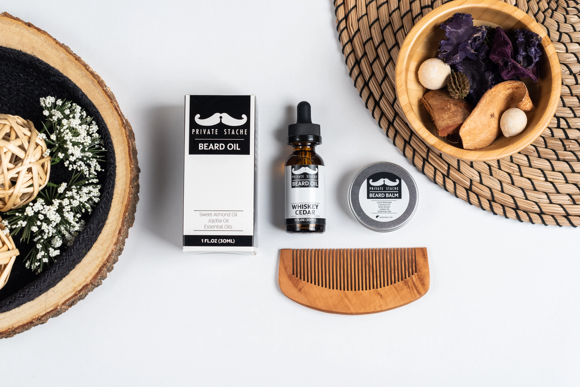 Whiskey Cedar - Beard Care Kit