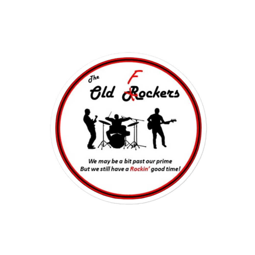 The Old Rockers - Bubble-free stickers