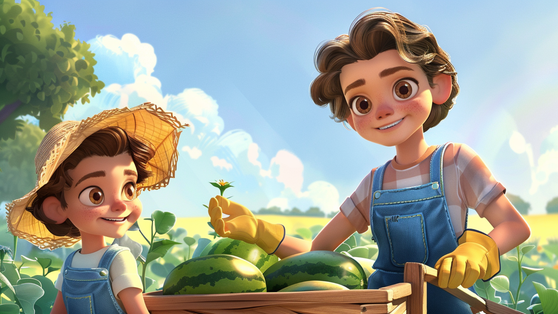 Harvesting Watermelons