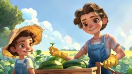 Harvesting Watermelons