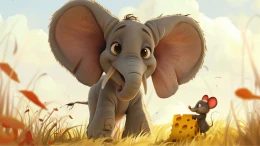 Ellie and the little Mouse