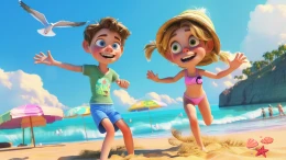 Sam and Lily's Summer at the Beach