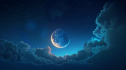 The Moon our night-time friend in the sky