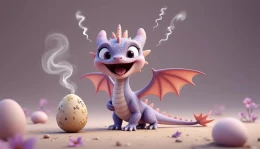 The Little Lavender Dragon