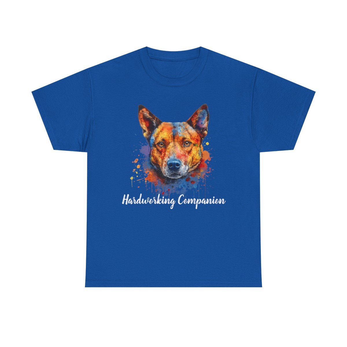 Australian Cattle Dog - "Hardworking Companion" t-shirt Unisex Heavy Cotton Tee