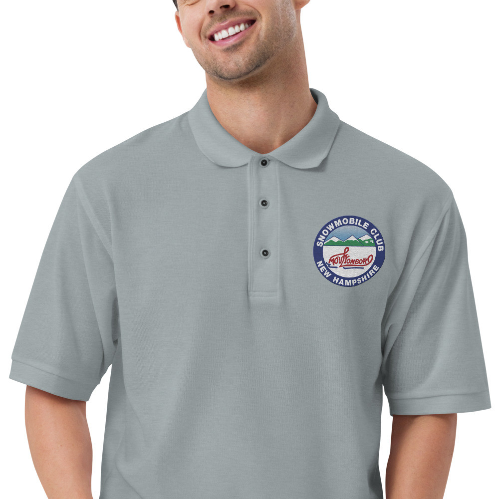 Men's Premium Polo - Embroidered