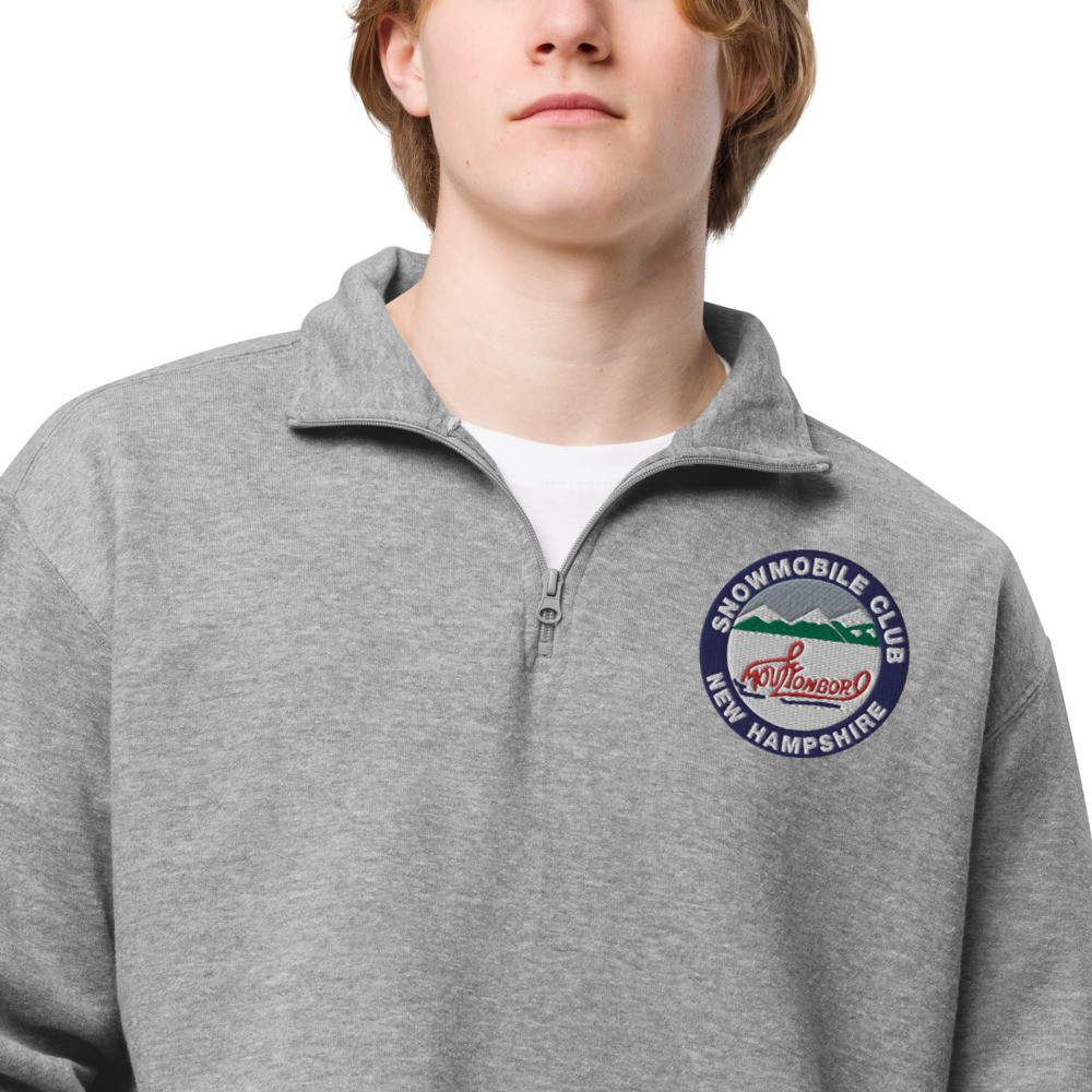Unisex Fleece Pullover - Embroidered