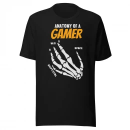 "Anatomy of A Gamer" Unisex T-shirt