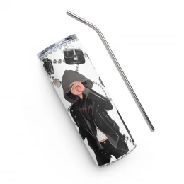 "Gangsta Glam" Stainless steel tumbler