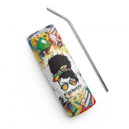 MessyBun #TeacherLife Tumbler