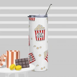 Popcorn Stainless Steel Tumbler