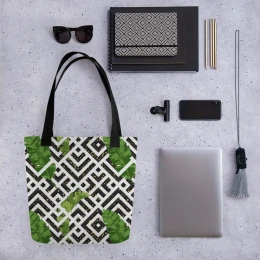 Tropical Geo Tote Bag