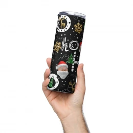 "Ho Ho Ho" Stainless Steel Tumbler