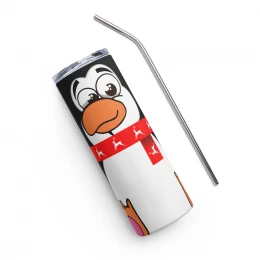 Penguin Stainless steel tumbler