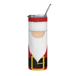 Santa Stainless Steel Tumbler