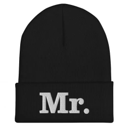 "Mr." Cuffed Beanie