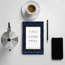 "Call, Come, Pray" Spiral Prayer Journal