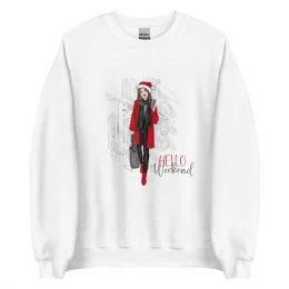 "Hello Holiday Weekend" Sweatshirt