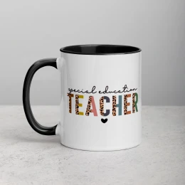 "Special Education Teacher" Mug with Color Inside, 11oz