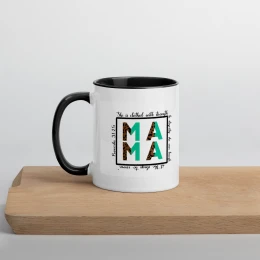 "Proverbs 31 Mama" Mug with Color Inside, 11oz