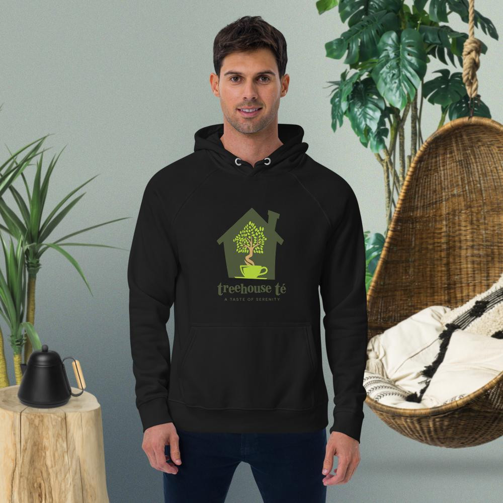 Unisex eco raglan hoodie