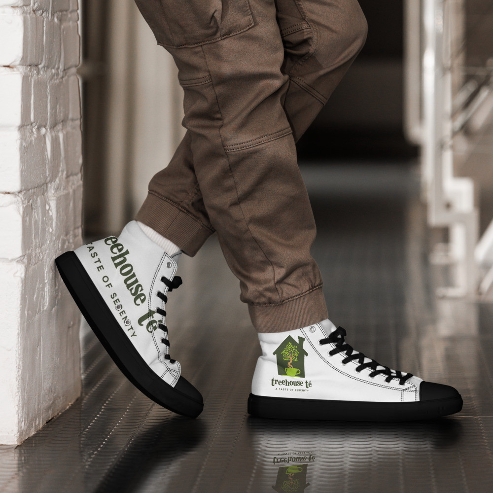 High Top Logo Canvas Shoes