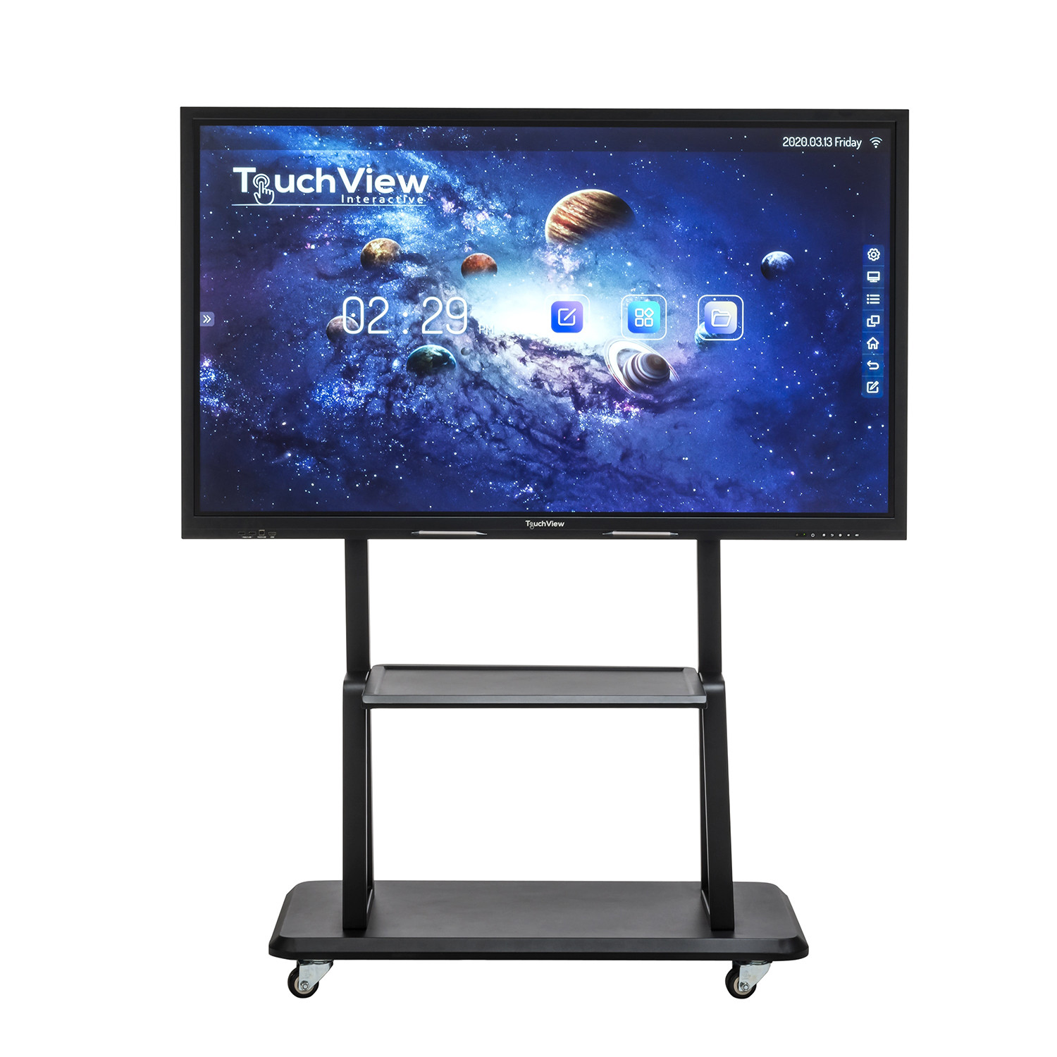 Mobile Stands - TouchView Fixed Height Mobile Cart