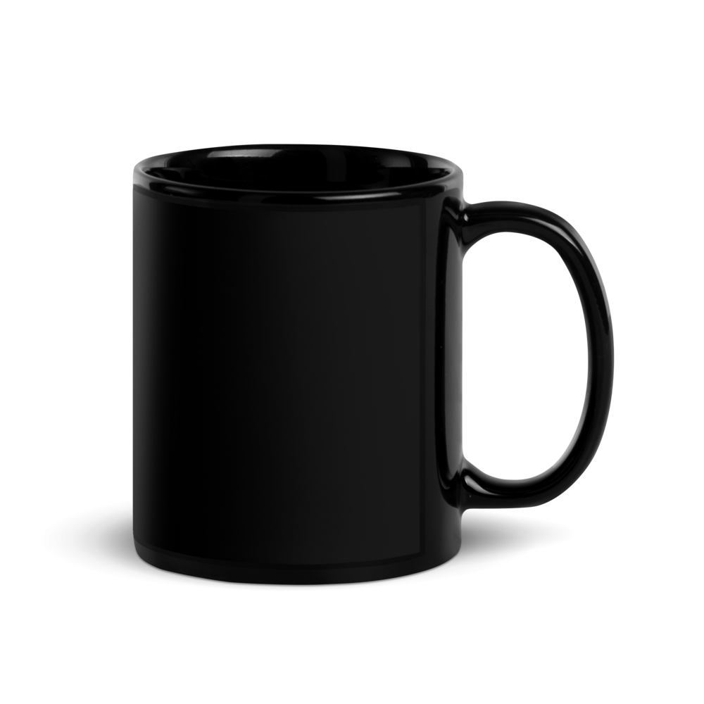 Black Glossy Mug