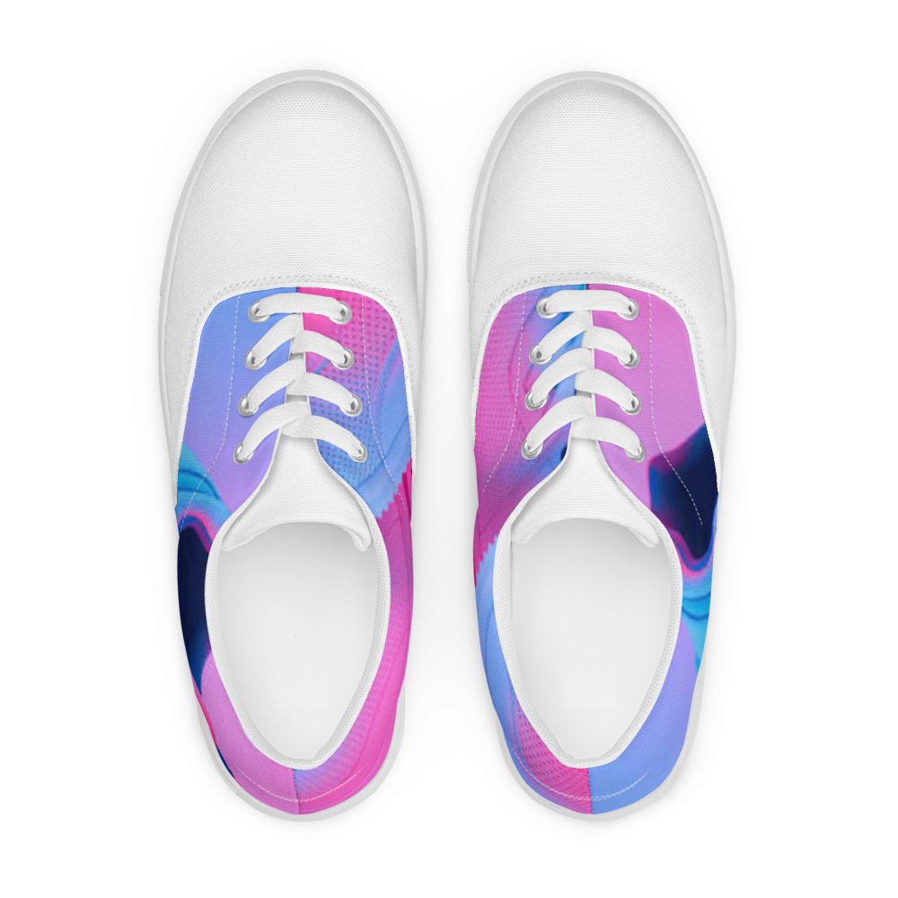Men’s lace-up canvas shoes