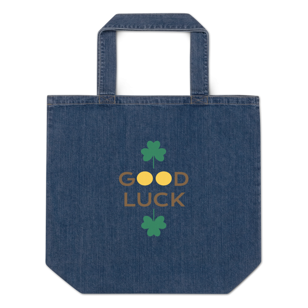 Organic Denim Tote Bag