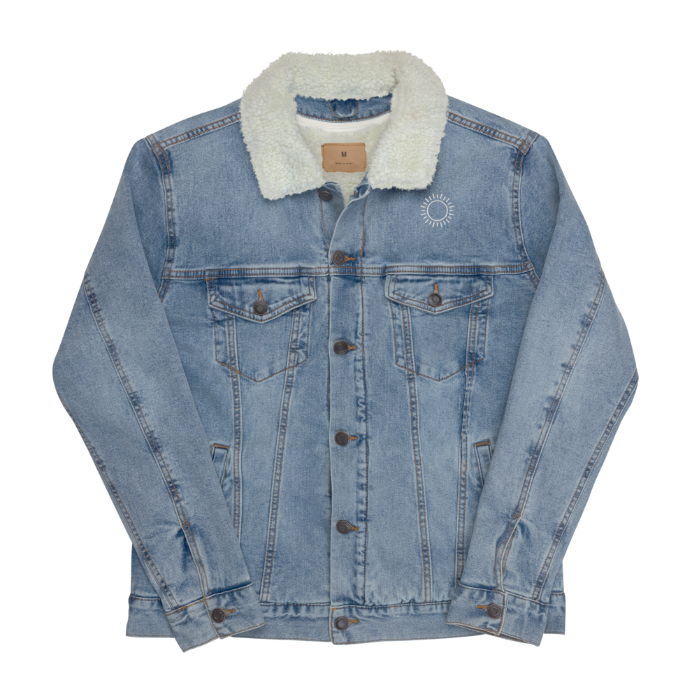 Cozy Denim Sherpa Jacket