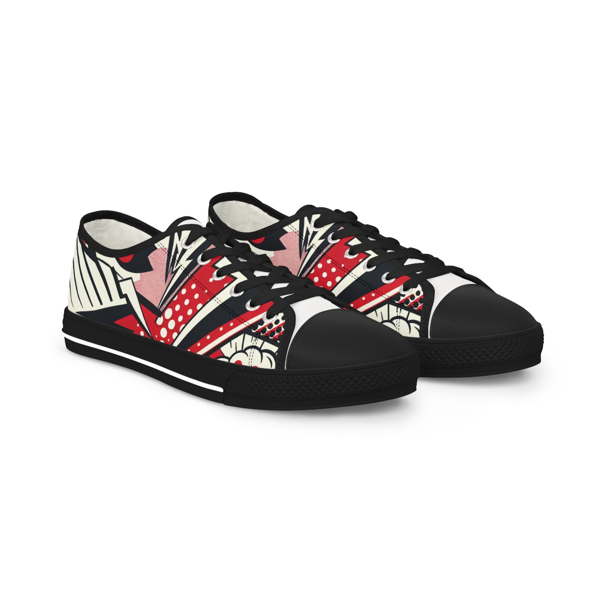 Isabella Caravaggio - Men's Lowtop Sneakers