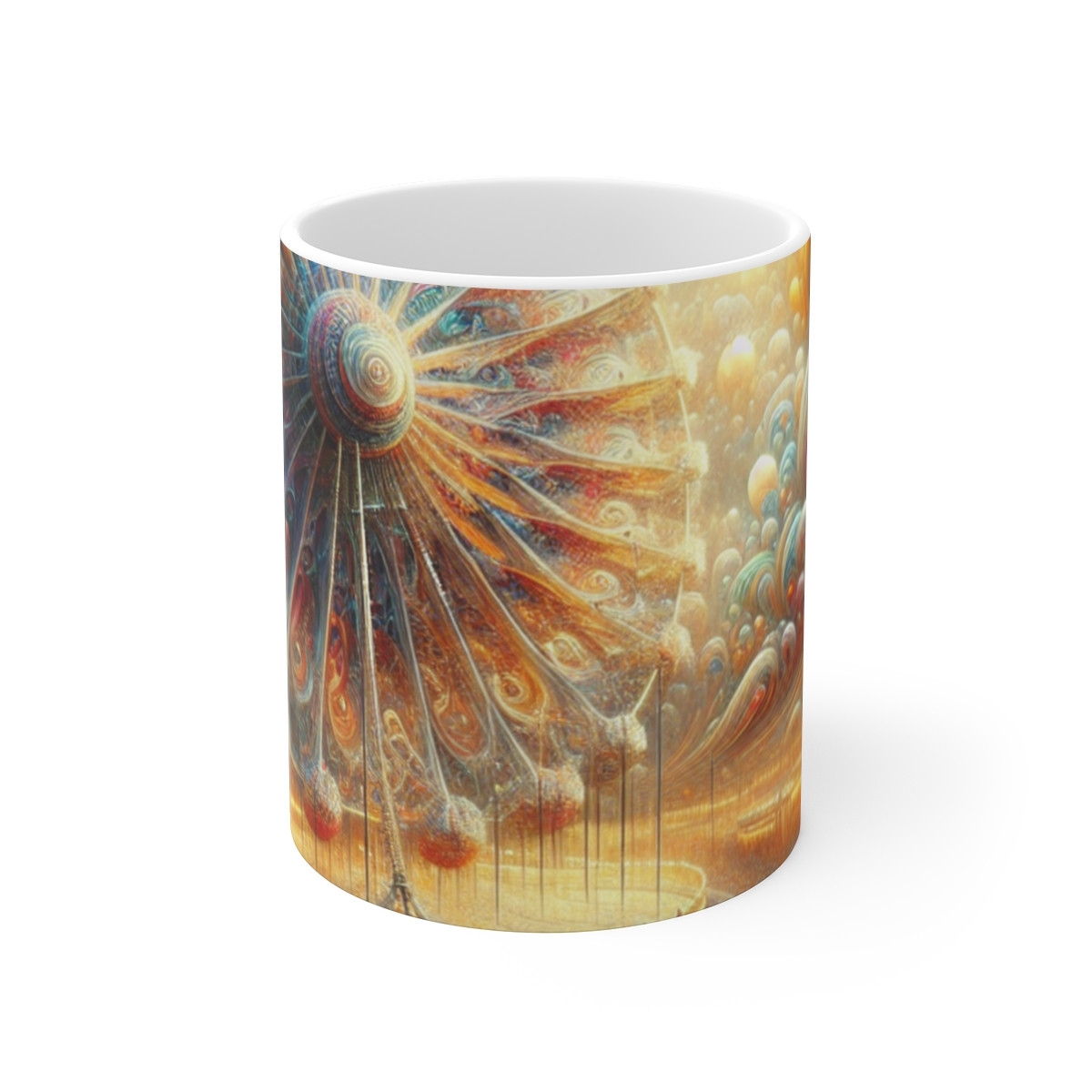 "Dream Carnival - Phantasmagoric Ride Through Surrealistic Delights on a Mug" - Mugs