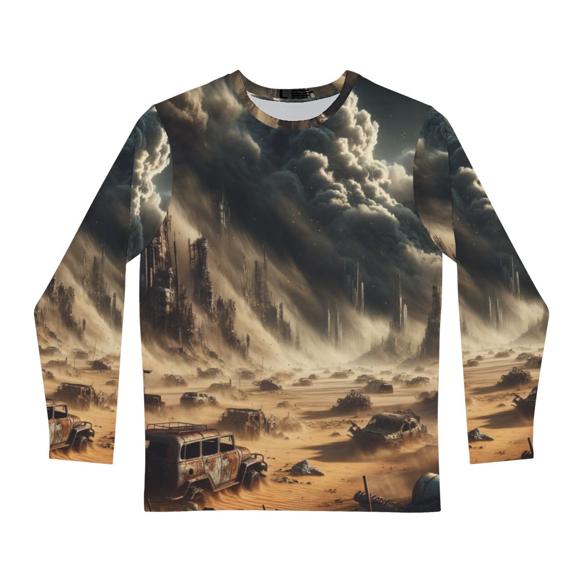 Dust Storm Decimation: Post-Apocalypse Visions of Vanished Vehicles and Lonely Landscapes - Tee