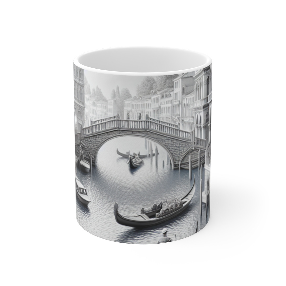 Venice Romance: Gondolas, Canals and Architecture Scenic Mug - Mugs